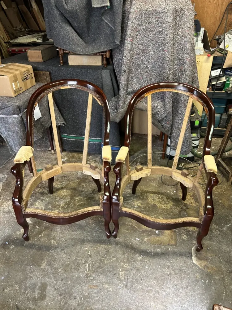 Rénovation de chaises